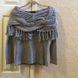 Intermix off the shoulder sweater